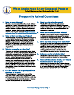 West Anchorage Snow Disposal FAQ Download